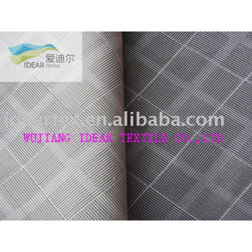 Tissu de mémoire de polyeser Jacquard pour Windcoat